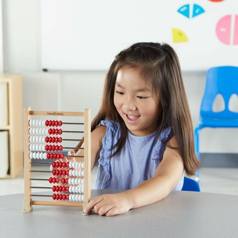 Abaci | Mini 100 Perline Rekenrek Legno  Abaco Per Bambini Matematica  Materiali Didattici Matematici Scuola Materna  Cassa Contatori Per Bambini  Contatori Per Bambini Matematica  Giocattoli Educativi Per Scuola Elementare (Set Da 1)