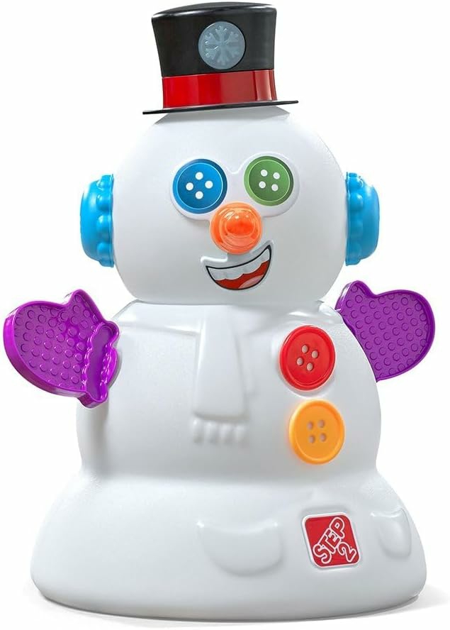 Arrampicate Indoor e Strutture di Gioco | Il mio primo snowman, giocattolo interattivo di Natale per bambini, suona musica e si accende, accessori in 15 pezzi, per bimbi dai 1+ anni.