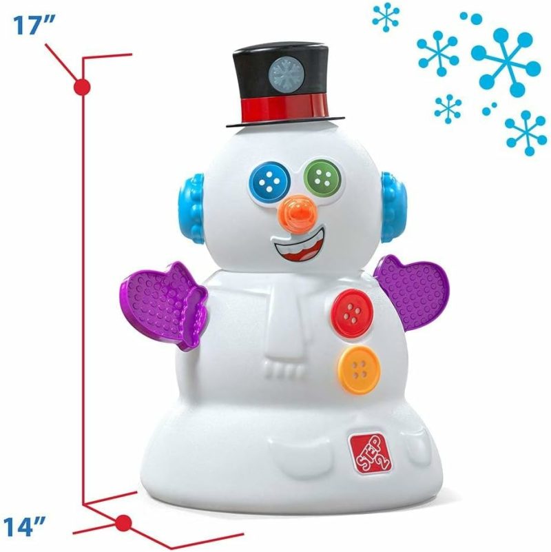 Arrampicate Indoor e Strutture di Gioco | Il mio primo snowman, giocattolo interattivo di Natale per bambini, suona musica e si accende, accessori in 15 pezzi, per bimbi dai 1+ anni.