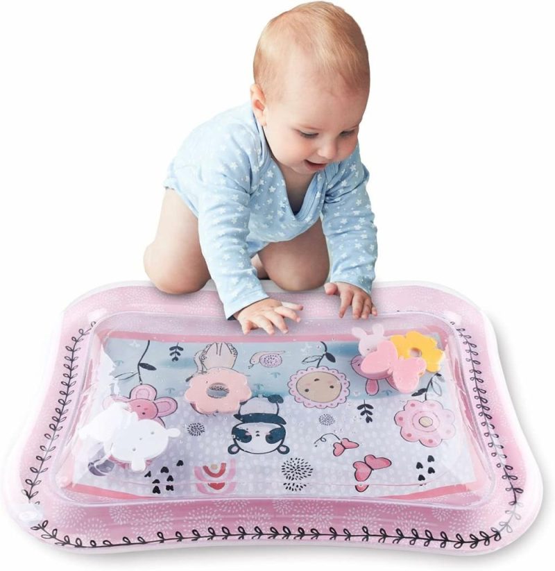 Arrampicate Indoor e Strutture di Gioco | Tummy Time Tappeto da Gioco Acquatico per Bambini  Gioco Sensibile di Sviluppo Inflabile  accessori essenziali per neonati e bambini 0-6 mesi  Accessori Indispensabili per Neonati e Bambine