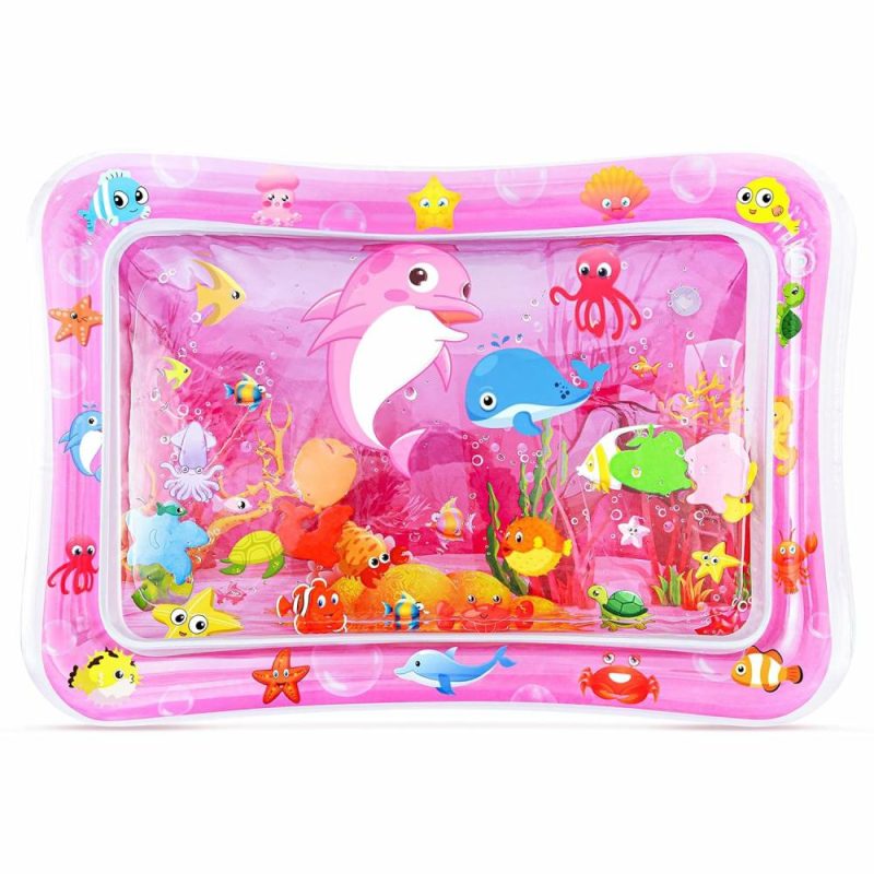 Arrampicate Indoor e Strutture di Gioco | Tummy Time Water Mat Per Bambina, Giocattoli per Bambina 0-3-6-9-12 Mesi, Regali per Bambina, Giocattoli per Sviluppo Sensoriale, Scalatori e Strutture di Gioco per Bambini Indoor