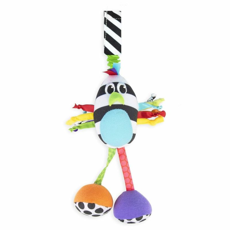 Car Seat & Stroller ToysPoggioletto & passeggino giochi | Boppin’ Birdie | Gioco di peluche per la crescita | Contrasto elevato | Si attacca ai dispositivi per bambini per viaggi | Età: neonati e oltre (80660)