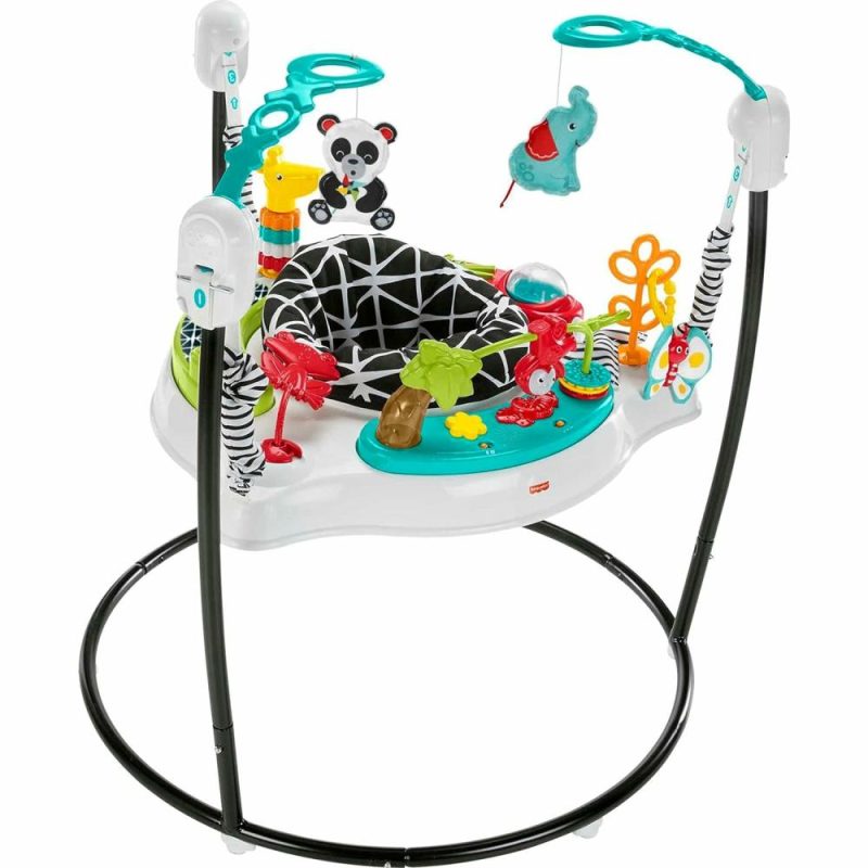 Centri di attività | Baby Bouncer Animal Wonders Jumperoo Activity Center Con Musica Luci Suoni E Giocattoli Educativi