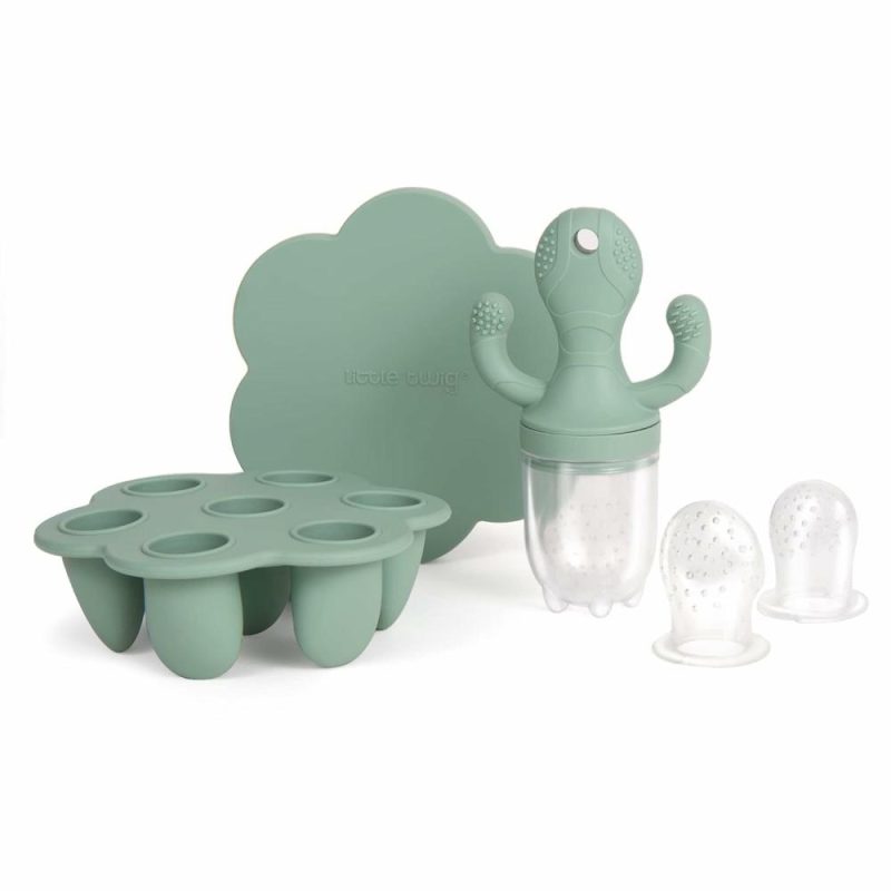 Dentifrici | Baby Fruit Feeder, Pacifier, Teether | Ciotola per il congelamento del cibo con coperchio, silicone BPA e senza BPA, set per l’alimentazione, cubetti di latte materno, puree di cibo e verdure