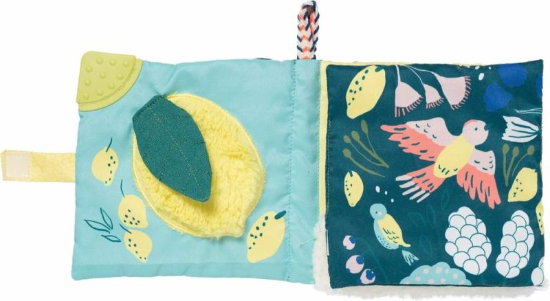 Dentifrici | Cancione del Piccolo Soft Activity Pat Mat Per Bambini Con Tettuccio, Carta Stridulante E Specchio Sicuro per Bambini