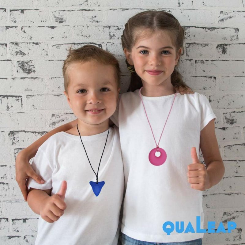 Dentifrici | Collana a Dente di Squalo Xtra Tough (Xt) per Bambini – Collana da Masticare, Collana da Succedere, Gioco da Masticare, Gioco per la Svezzatura – Progettata per la Masticazione, Gioco Sensory per l’Autismo (Masticatore Moderato e Aggressivo)