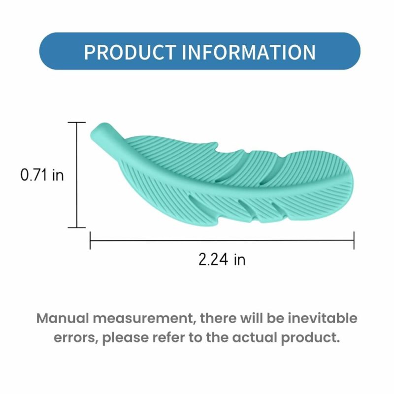 Dentifrici | Collare Masticabile per Bambini con Sindrome di Sensibilità – 3 Pack Accessori per la Motricità Orofacciale Silicone Giocattoli da Masticare per Bambini Autistici – Adhd – Spd – Stimulatione Motrice Orofacciale o Bisogni Speciali (Verde/Bianco/Blu)