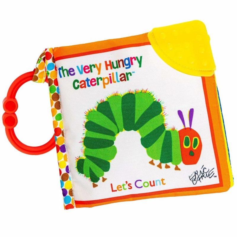 Dentifrici | Contiamo Soft Book – Mondo di Eric Carle La Camicia Ghiotta Baby On The Go Clip Sorpasso Morso Morbido Libro Sensory per Bambini 5.25X5.25 Pollici