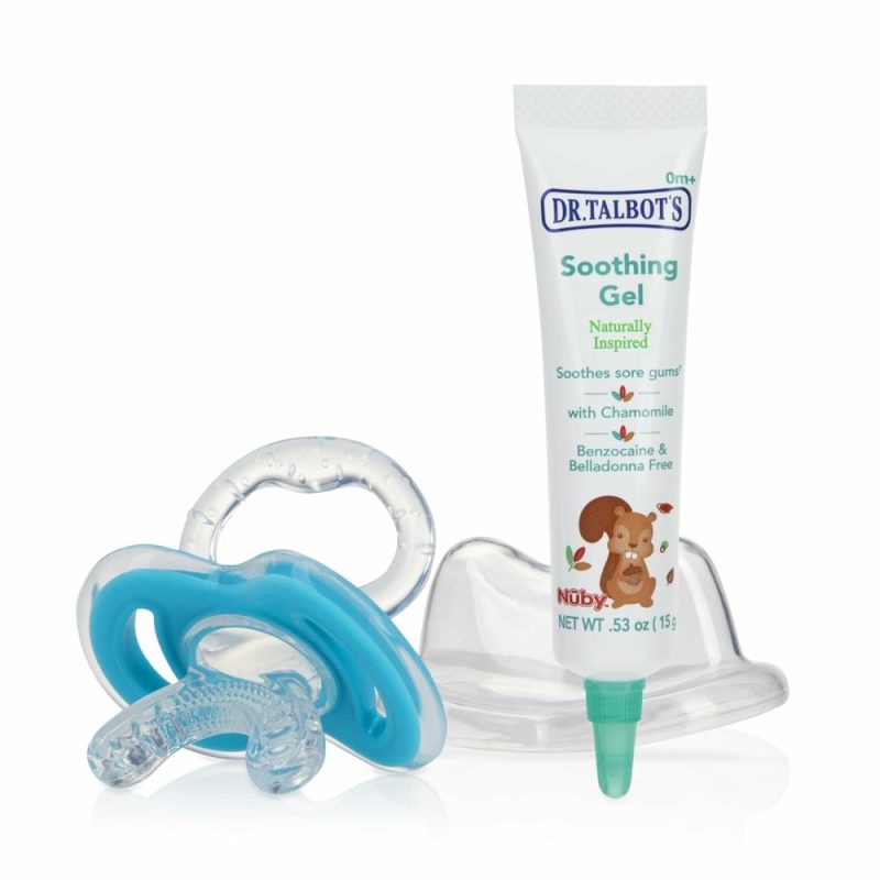 Dentifrici | Gel Lenitivo Naturalmente Ispirato per Gengive Dolenti con Bonus Set Combinazione Gum-Eez Dondolino – Senza Benzocaina – Senza Belladonna – Unico Colore – 0.53 once liquide