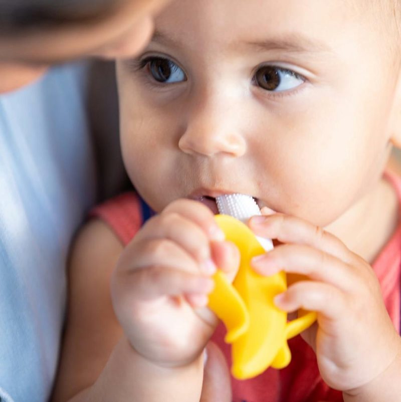 Dentifrici | Nananubs Banane Massaggiante per Biberon