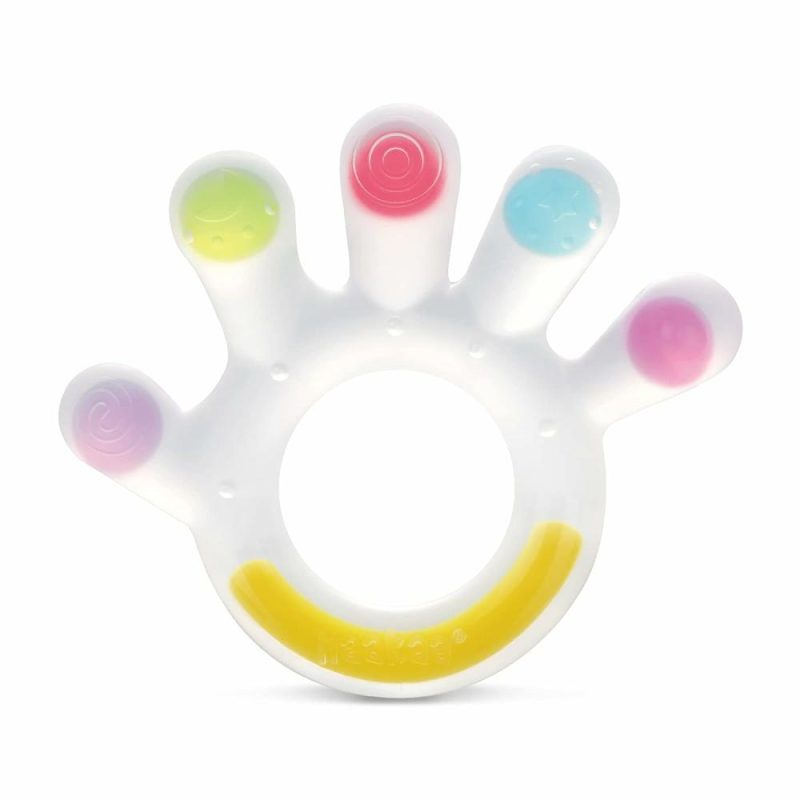 Dentifrici | Pallina dentiera in silicone morbido – Dentiera rinfrescante per neonati – Gioco da mordere per neonati da 3 mesi + – Senza BPA (1 confezione)