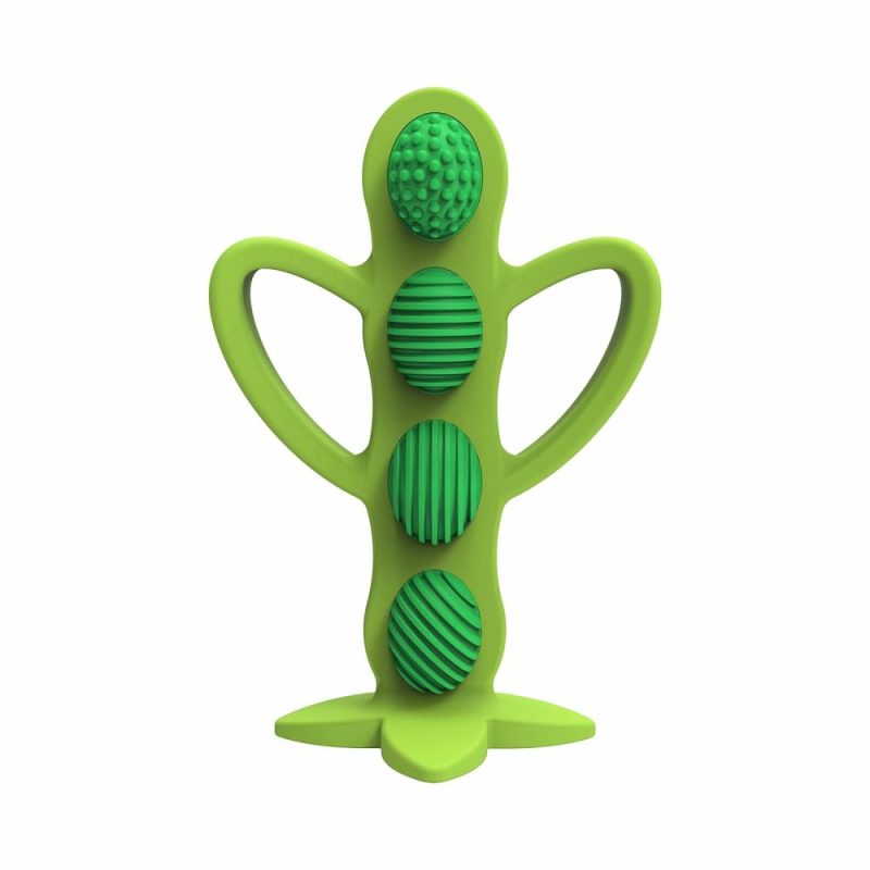 Dentifrici | Peapod Teether E Spazzolino Dentifricio Di Allenamento  Morbido E Sicuro Per Le Gengive E I Primi Denti  Senza Bpa  100% Silicone  3M+