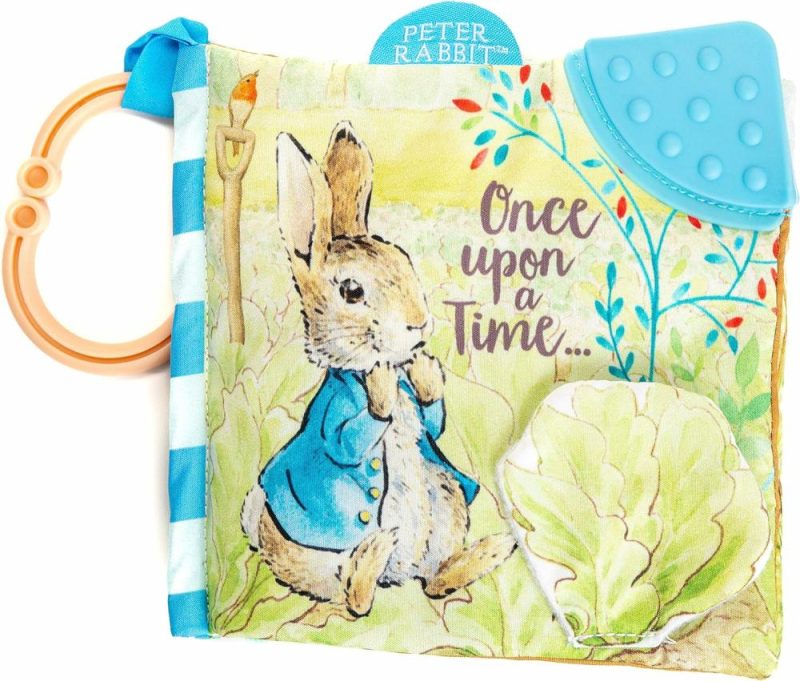 Dentifrici | Peter Rabbit Libro Morbido Con Gioco, Dentiera E Clic Clic 12,7 Cm