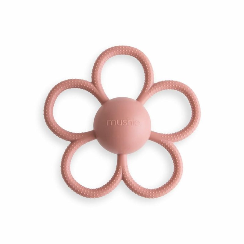 Dentifrici | Silicone Baby Daisy Rattle Teether Toy
Silicone Giocattolo Sonaglio e Mordellino per Bambini Daisy