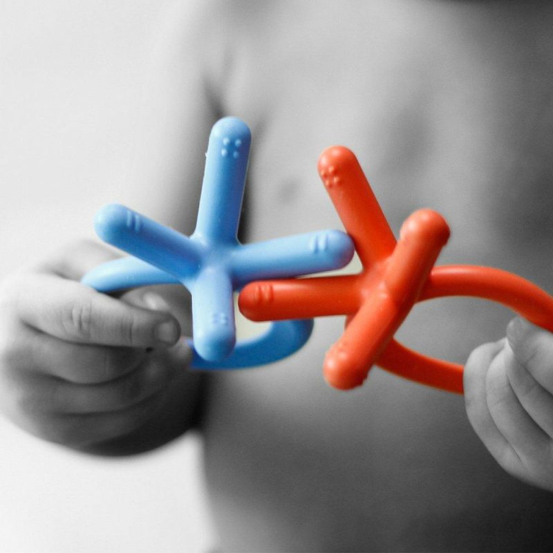 Dentifrici | Silicone Baby Teether Arancia