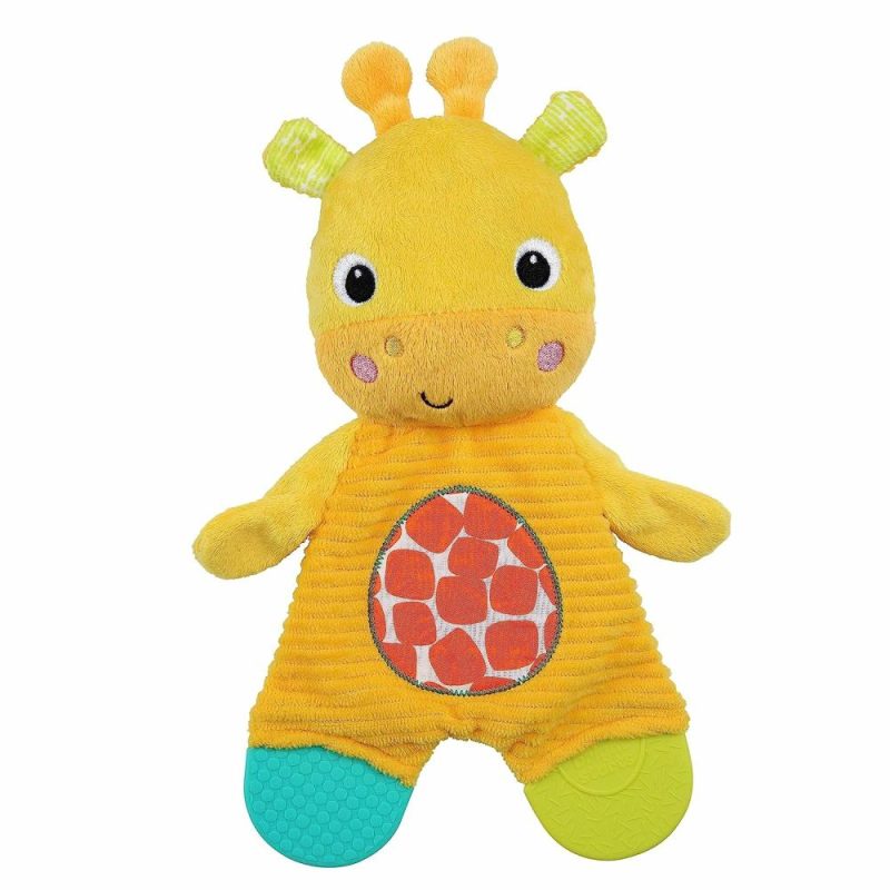 Dentifrici | Snuggle & Teethe Plush Baby Toy Senza Bpa, Morbido e Strisciante – Giraffa