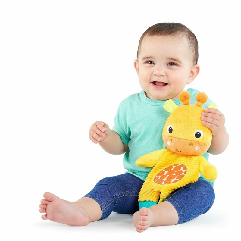 Dentifrici | Snuggle & Teethe Plush Baby Toy Senza Bpa, Morbido e Strisciante – Giraffa