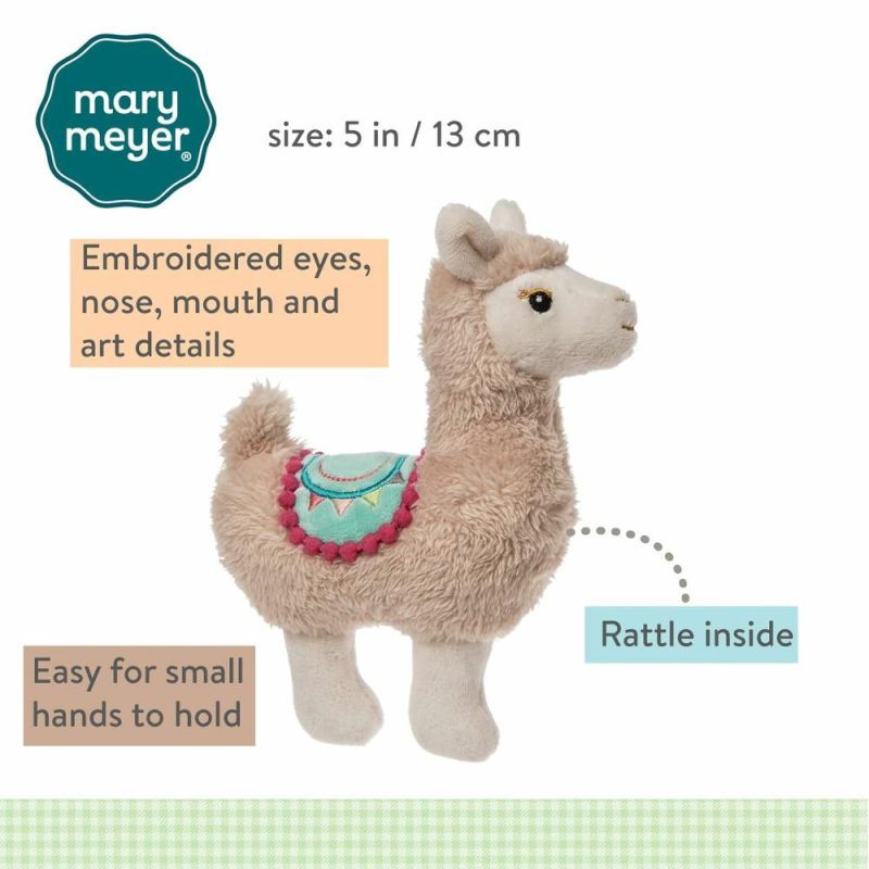 Dentifrici | Super Soft Baby Rattle Lily Llama 5-Inchi