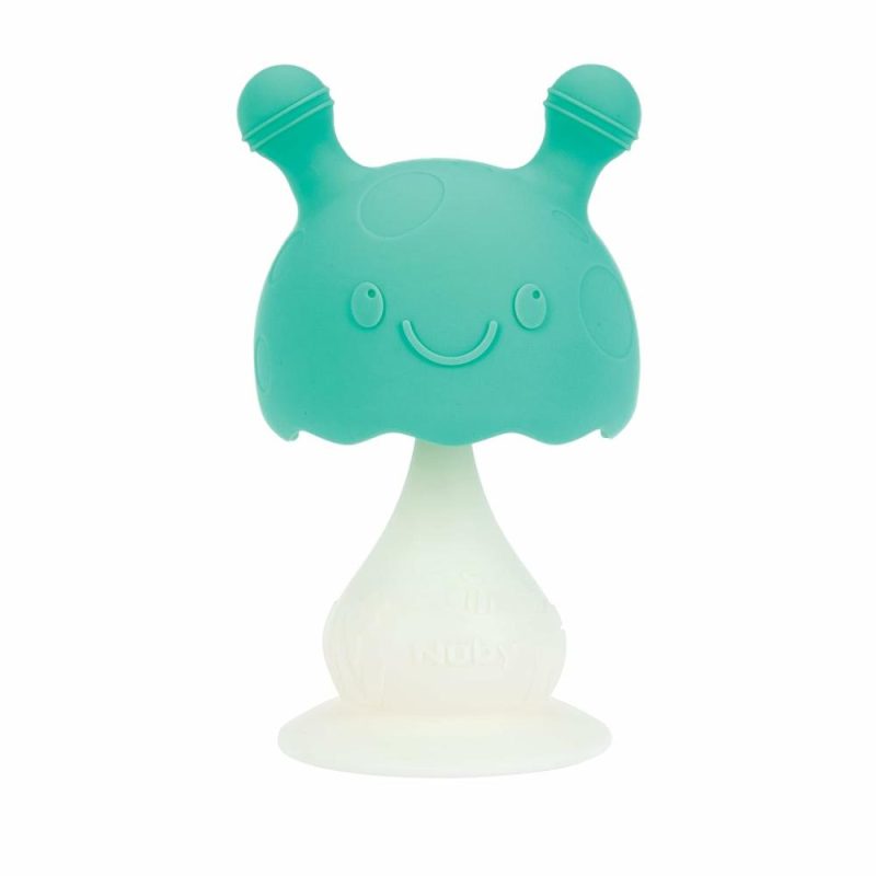 Dentifrici | Super Soft Silicone Teether Con Base Adesiva – Gioco Visivamente Stimolante E Facile Da Togliere Per Il Rilassamento Del Bambino Durante La Sua Eruzione Dentaria – Da 3+ Mesi