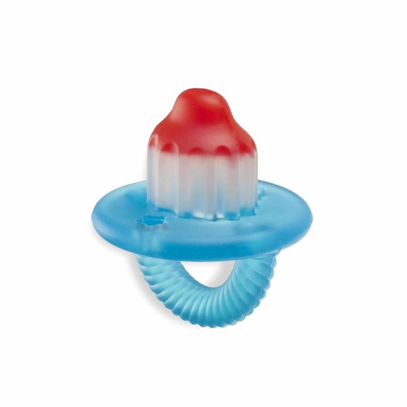 Dentifrici | Teensy Teether – Distensore in Silicone Morbido a Camera Vuota Caratteristiche Manico Flessibile Facile da Togliere  Hero Pop