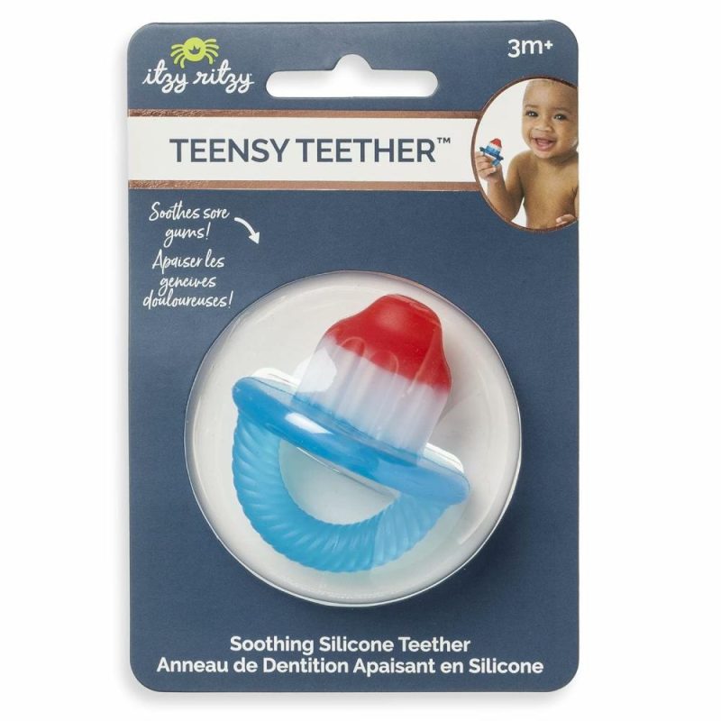 Dentifrici | Teensy Teether – Distensore in Silicone Morbido a Camera Vuota Caratteristiche Manico Flessibile Facile da Togliere  Hero Pop