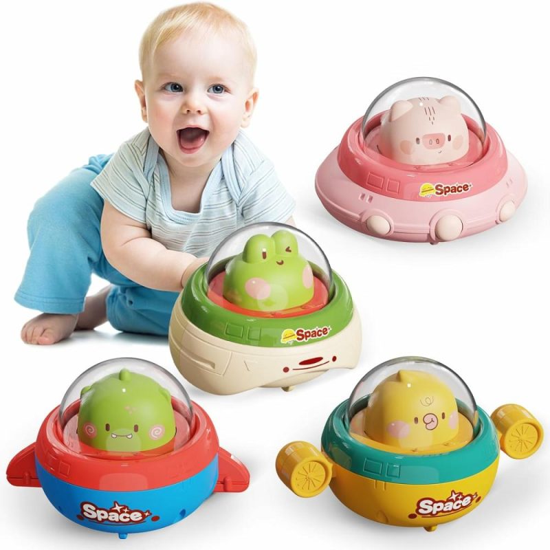 Giocattoli a spingere e trascinare | 4Pcs Animal Toy Cars For Toddlers 1-3,Press And Go Car Toys For Ages 0-2,Spaceship 1 Year Old Boy Toys,First Birthday Gift Infant Car Toys For 1 Year Old Boy And Girl
4Pcs Auto Gioco Animali per Bambini 1-3,Auto Gioco Press And Go per Età 0-2,Spaceship Gioco Bambino 1 Anno,Regalo Primo Compleanno Auto Gioco Neonato per Bambino e Bambina di 1 Anno