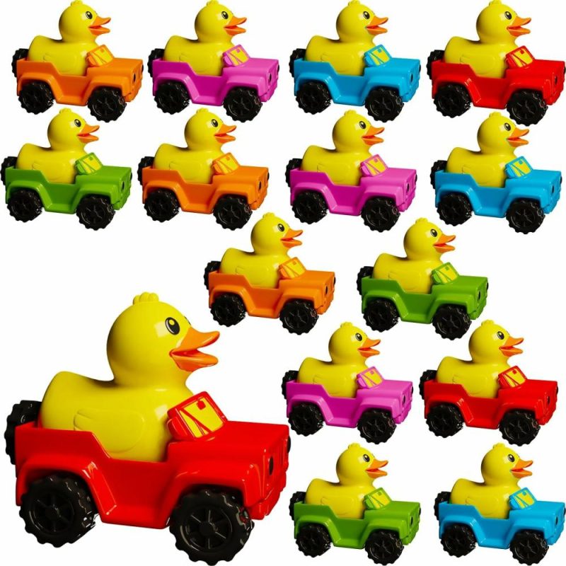 Giocattoli da bagno | 15 Jeep Ducks Gommoni. 5 Colori Classici – 2.8 Pollici – Gommoni Da Bagno. Forma Di Un Veicolo – Ideali Per Jeep Ducking – Gommoni In Una Jeep