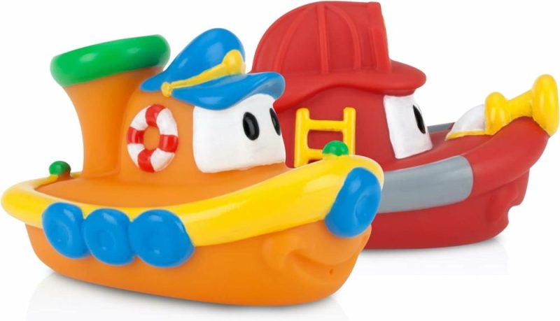 Giocattoli da bagno | 2-Pack Tub Tugs Giocattoli Flottanti per Bagno Nautici  Colori Variabili (Confezione da 2)