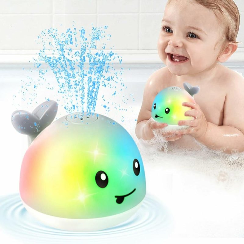 Giocattoli da bagno | 2024 Giocattoli da Bagno per Bambini Aggiornati, Giocattoli da Bagno a Luci per Bambini, Giocattoli da Bagno a Spruzzo, Giocattoli da Bagno Fontana, Giocattoli da Bagno Piscina, Regali per Compleanno Bambino Bambina Ragazzo Ragazza