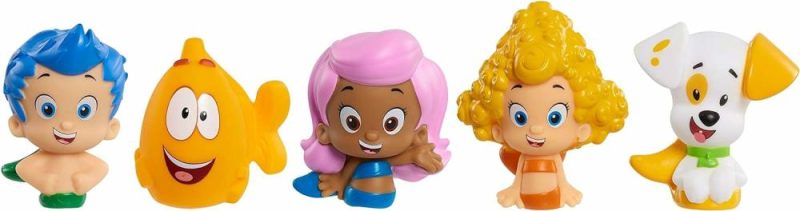 Giocattoli da bagno | 5-Piece Bath Toy Play Set – Include Gil, Molly, Deema, Mr. Grouper e Bubble Puppy