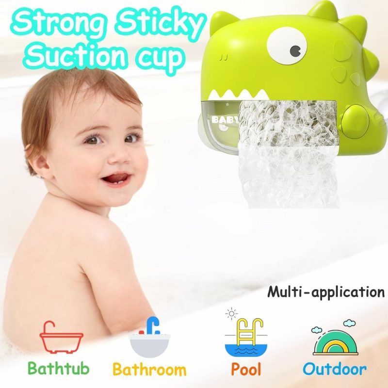 Giocattoli da bagno | Baby Bagno Giocattoli – Macchina Bolla Musicale Dinosauri Giocattoli Bambini 3-5 Anni  Giocattoli Bagnetto Automatici Bambini 1-3 Anni  Regali Compleanno, San Valentino, Natale, Pasqua  Giochi Piscina doccia Bambini