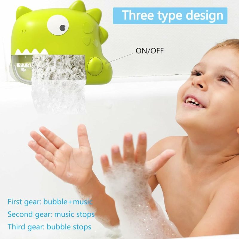 Giocattoli da bagno | Baby Bagno Giocattoli – Macchina Bolla Musicale Dinosauri Giocattoli Bambini 3-5 Anni  Giocattoli Bagnetto Automatici Bambini 1-3 Anni  Regali Compleanno, San Valentino, Natale, Pasqua  Giochi Piscina doccia Bambini