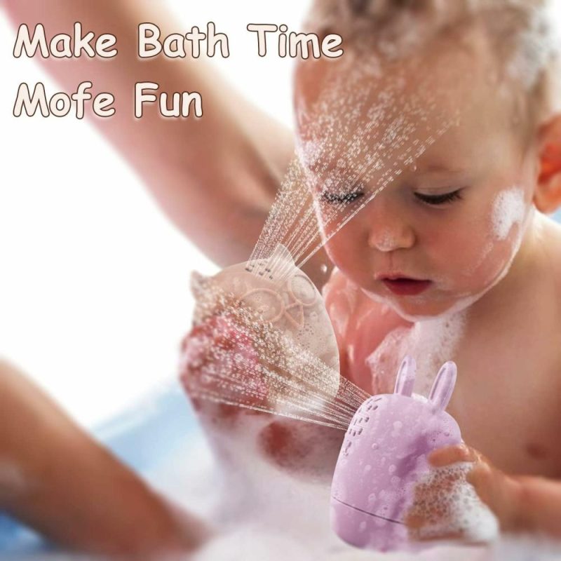 Giocattoli da bagno | Baby Bath Toys 4Packs Senza Mold Bath Toys Silicone Bath Toys Per Bambini 1-3 Bath Toys Senza毒性 Lavabile in Lavastoviglie Bathtub Toys Per Neonati