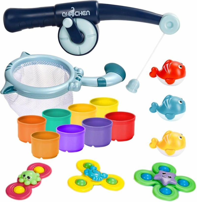 Giocattoli da bagno | Baby Bath Toys For Toddlers 1-3  Bathtub Toys Kids Shower Toys With Stacking Cups  Fishing Games & Net  Bathtub Water Table Shower Pool Toys Set For Boys Girls  16 Pcs

Giocattoli da Bagno per Bambini 1-3  Giocattoli da Bagno e doccia per bambini con tazze a impilare  Giochi di Pesca e Rete  Set di Giocattoli da Bagno Acqua e doccia per Bambini maschi e femmine  16 Pezzi