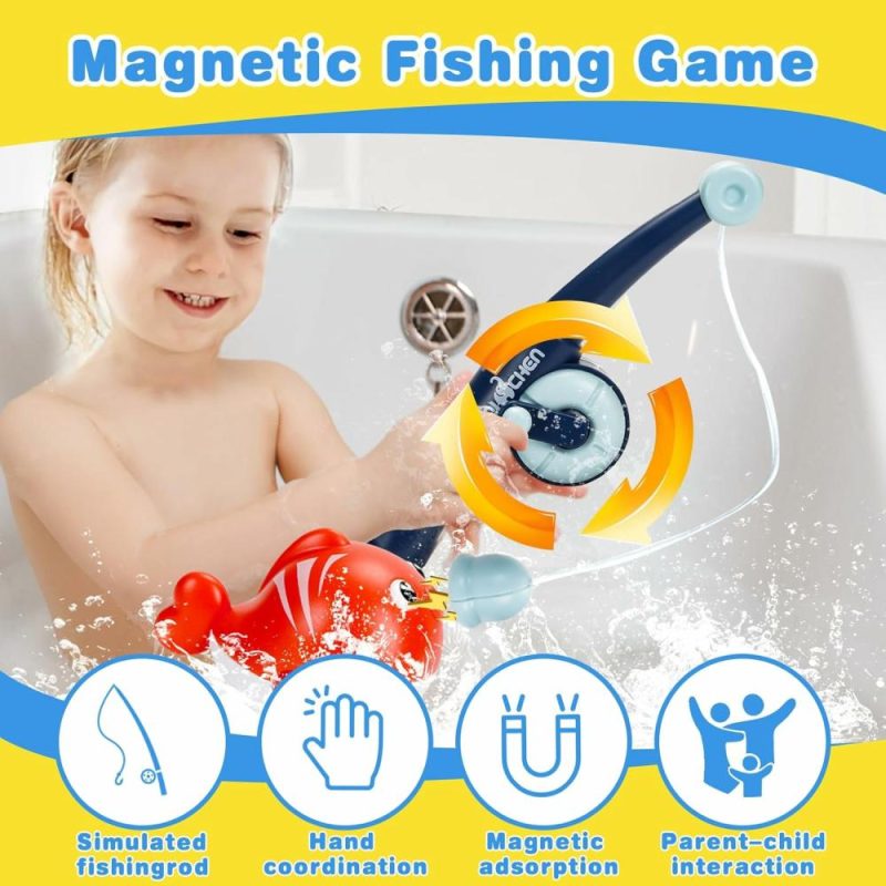 Giocattoli da bagno | Baby Bath Toys For Toddlers 1-3  Bathtub Toys Kids Shower Toys With Stacking Cups  Fishing Games & Net  Bathtub Water Table Shower Pool Toys Set For Boys Girls  16 Pcs

Giocattoli da Bagno per Bambini 1-3  Giocattoli da Bagno e doccia per bambini con tazze a impilare  Giochi di Pesca e Rete  Set di Giocattoli da Bagno Acqua e doccia per Bambini maschi e femmine  16 Pezzi