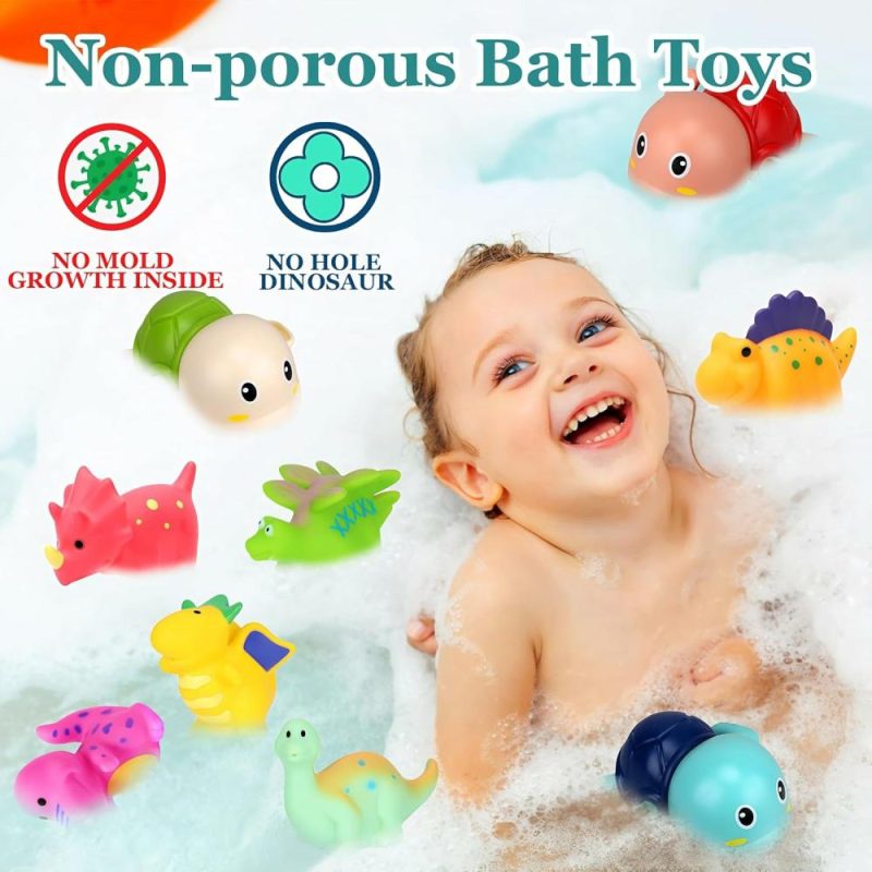 Giocattoli da bagno | Bagnanti per Bambini 1-3 Anni – Bagnanti Senza Muffa per Neonati e Bambini da 6 a 18 Mesi – Bagnanti Senza Foro per Bambini da 1 a 4 Anni – Regali per Neonati e Accessori per il Bagno Bambino Ragazzi e Ragazze