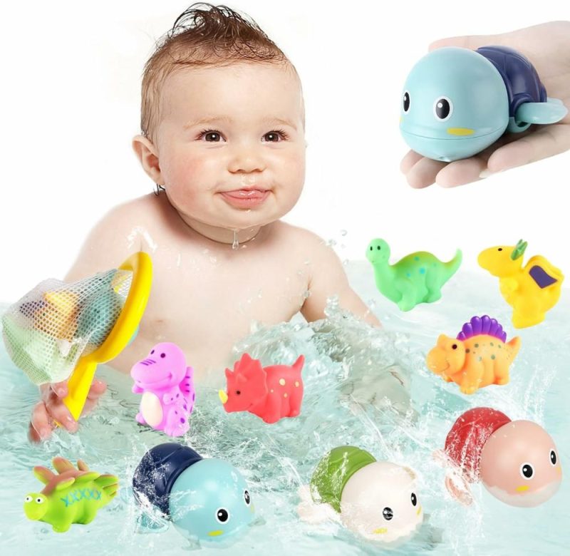 Giocattoli da bagno | Bagnanti per Bambini 1-3 Anni – Bagnanti Senza Muffa per Neonati e Bambini da 6 a 18 Mesi – Bagnanti Senza Foro per Bambini da 1 a 4 Anni – Regali per Neonati e Accessori per il Bagno Bambino Ragazzi e Ragazze