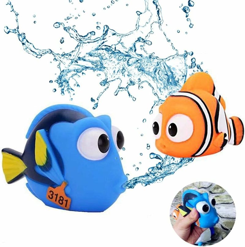 Giocattoli da bagno | Bagnetto per Bambini Gioco, Gioco da Bagno per Bambini, 4Pcs Gioco Piscina Bambini, Regalo di Compleanno Spiaggia Estate, Attività in Piscina