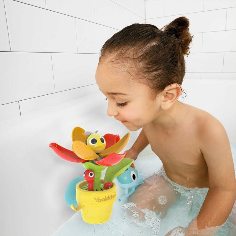 Giocattoli da bagno | Bagnetto per Bambino da 1 a 3 Anni – Annaffiatoio a Scomparsa Farfalla Fiore (Senza muffa) Set di Avventura Giardino con Annaffiatoio – Divertimento per la Doccia, Ideale per Bambini, Ragazzi e Bambine