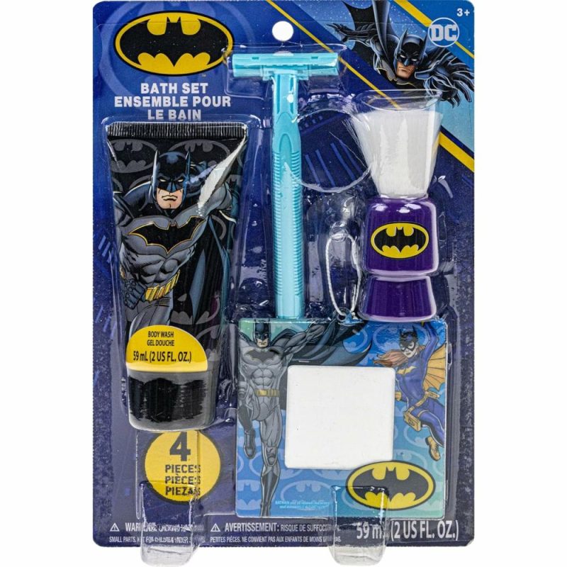 Giocattoli da bagno | Batman – Il Mio Primo Kit di Gioco di Taglio e Pellegrinaggio Sicuro per Bambini Uomini Età 3+