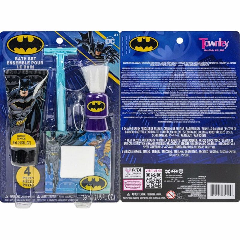 Giocattoli da bagno | Batman – Il Mio Primo Kit di Gioco di Taglio e Pellegrinaggio Sicuro per Bambini Uomini Età 3+