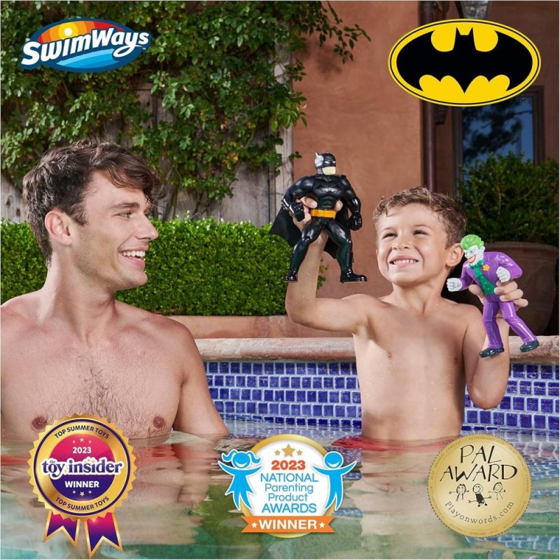 Giocattoli da bagno | Dc Batman Figure Flottanti Accessori Piscina e Giocattoli Piscina Bambini  Forniture per Festa Batman e Giocattoli Acquatici per Bambini di 3 Anni e Più Batman e Joker 2-Pack