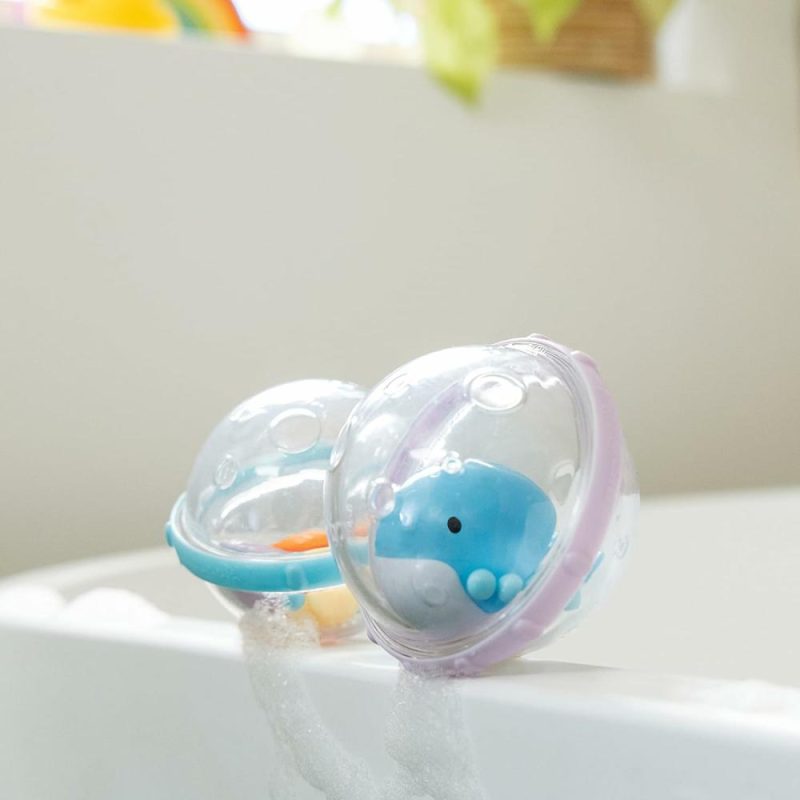 Giocattoli da bagno | Float & Play Bubbles Bambino e Bambina Bagno Gioco 4 Pezzi