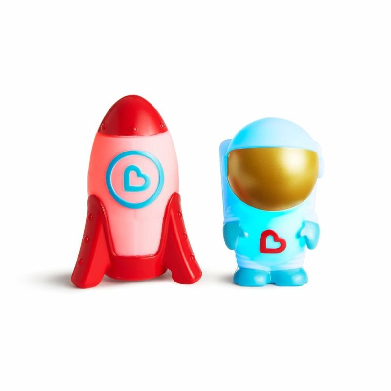 Giocattoli da bagno | Galaxy Buddies Gioco d’acqua Sicuro Lucido per Bambini e Bambine Bagno Astronauta e Nave Spaziale