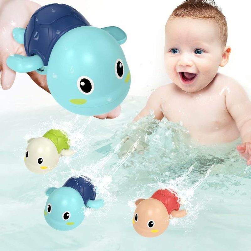 Giocattoli da bagno | Giocattoli da Bagno per Bambini 1-3  Giocattoli da Bagno a Rullo per Bambini 1 2 3 4 Anni Uomini Donne  Vasca da Bagno Piscina Giocattoli d’Acqua per Bambini  Tartarughe Flottanti Carine per Bambini di 1-2 2-4 Anni