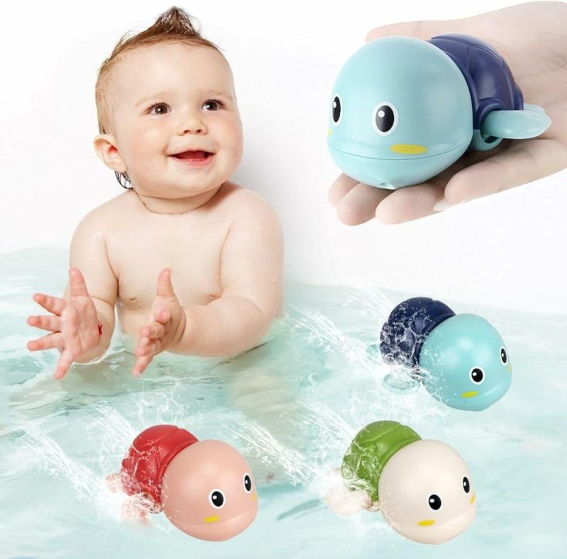 Giocattoli da bagno | Giocattoli da Bagno per Bambini 1-3 – Giocattoli per Piscina Bambino 1-2-4 Senza Molda Giocattoli da Bagno per Neonati 6-12 Mesi 1 2 3 4 Anni Bambina Bambino Regali Giocattoli da Bagno a Rullo per Bambini Giocattoli per Vasca da Bagno per Bambini