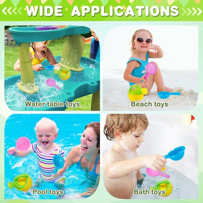 Giocattoli da bagno | Giocattoli da Bagno per Bambini da 1 a 3 Anni – Piscina da Bagno per Bambini, Giocattoli da Tavolo con Acqua, Giocattoli da Bagno Facili da Pulire, Senza muffa, Giocattoli da Bagno divertenti, Addestramento Tattile, Regali per Neonati, 3 Confezioni