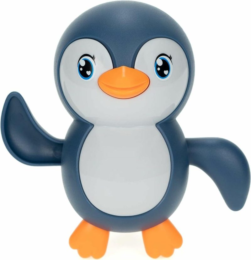 Giocattoli da bagno | Giocattoli da Bagno Pinguini a Rullo di Schiavo per Bambini 18M+ (Blu)