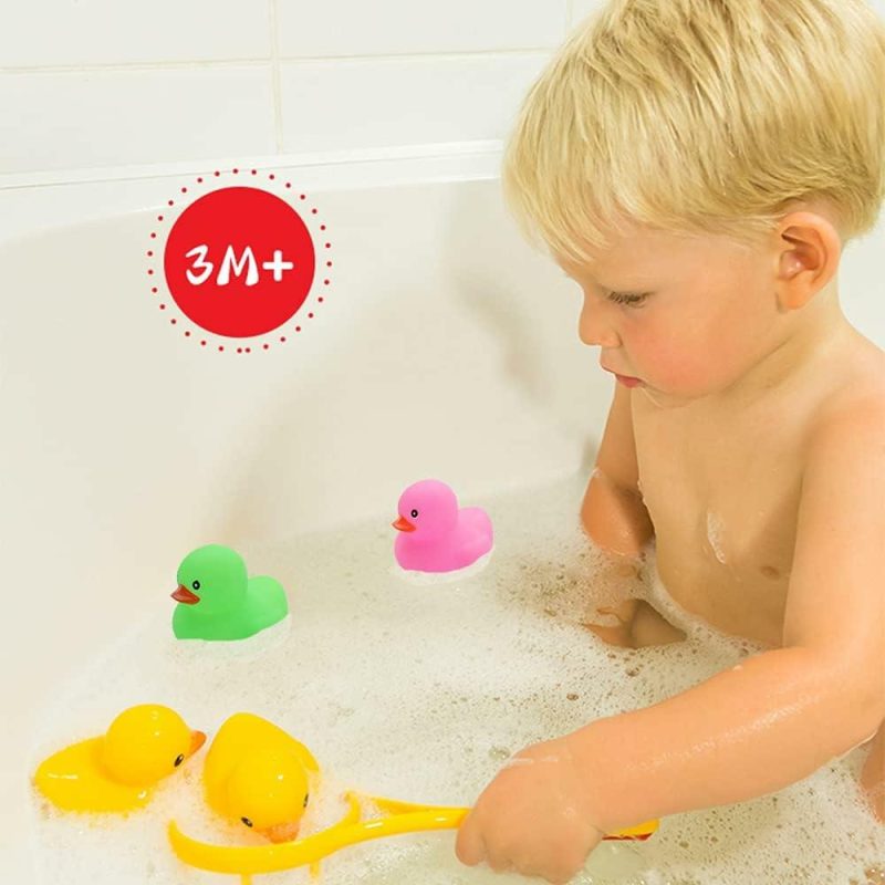 Giocattoli da bagno | Giocattoli di Pappagallo da Bagno 15 Pezzi Pappagalli Mini in Gomma Colorati Fischiettanti e Flottanti, Gioco da Bagno per Bambini, Decorazione per Festa di Battesimo e Party, Ideale per Bambini e Ragazzi (2.2’’)