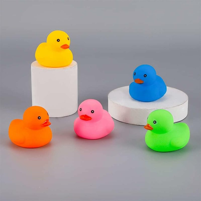 Giocattoli da bagno | Giocattoli di Pappagallo da Bagno 15 Pezzi Pappagalli Mini in Gomma Colorati Fischiettanti e Flottanti, Gioco da Bagno per Bambini, Decorazione per Festa di Battesimo e Party, Ideale per Bambini e Ragazzi (2.2’’)